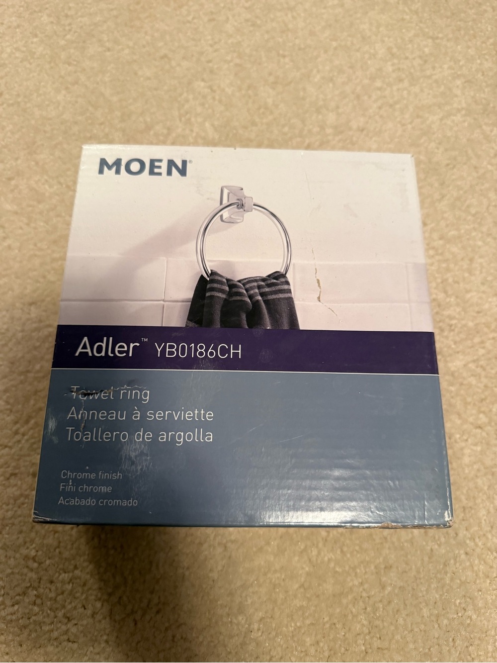 Moen Chrome Towel Ring